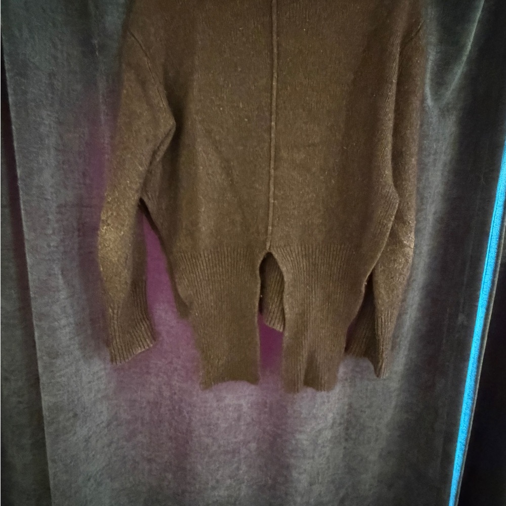 Autumn Cashmere Gray Knit Sweater